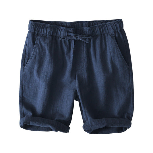 Montelezzi Men's Linen Bermuda Shorts ML017